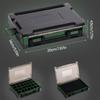 Fishing Lure Organizer Double Sided Fishing Tackle Box Plastic Lures Sponge Storage Box Hook Organizer Fishing Equipment
