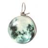 Gray Green Cloud Sphere Pendant That Glows In the Dark Fluo 2cm Diameter