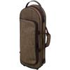 Kikutani Trumpet lightweight case that can be used as a backpack Tweed fabric Brown TR-Tweed