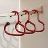 Non-marking Hat Storage Hook Dopamine Scarf Towel Tie Hanging Rack Durable Hat Hook  for Cloakroom