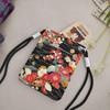 IRIHISKY Smartphone Pouch, Japanese Style, Floral Print, Cherry Blossom Design, Mini Shoulder Bag, Smartphone Bag, Crossbody Bag, Women's Gadget