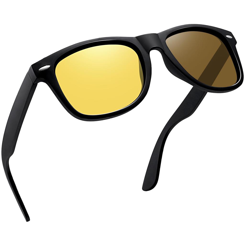 Joopin Sunglasses for Men and UV400 Wellington and Mountaineering Women, Driving, Sports, Protection, Style, Fishing, Golf, (Matte Black/Photochromic)