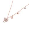 Julius1 Jsp-0032 Silver925 Cubic Zirconia Butterfly Necklace