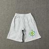 Cort Short Devil Island Print Shorts Mens Hip Hop Skate Casual Sweatpants Trendy Streetwear