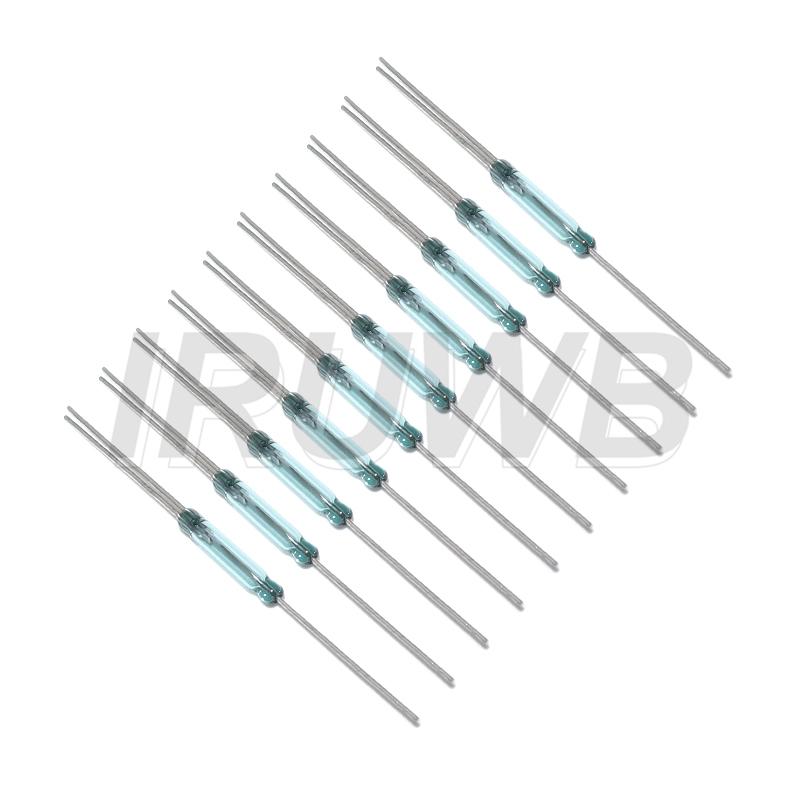 10PCS Reed Switch 3Pin Magnetic Switch 2.5*14mm Normally Open Normally Closed Conversion 2.5X14MM NO NC Conversion for Sensors