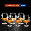Juego de Cristalería para Bebidas: Copas de Baijiu, Whisky, Vino de Tallo Alto y Brandy para Uso Doméstico