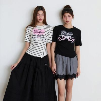 AsymmeTrical PrinTing T shirT  es2oTh01 