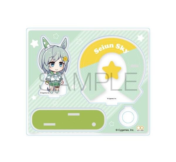 Sunstar Stationery Uma Musume Pretty Derby Acrylic Pen Stand Seiun Sky S2403609
