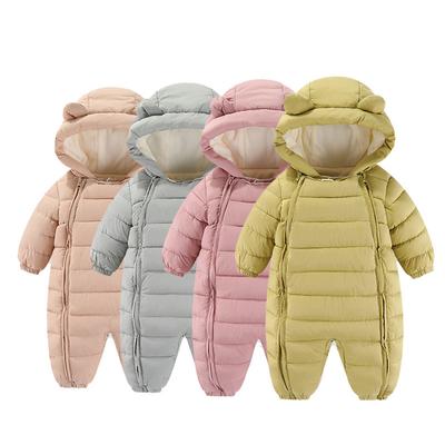 Winter Baby Krabbelkleidung Plus Samt Dicke Krabbelkleidung Baby Overall Ausgehen Kleidung