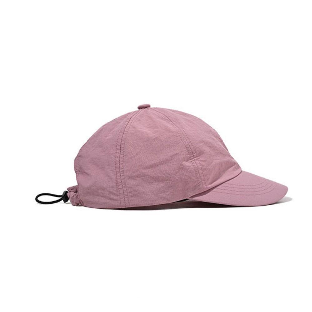 Wasserdichte Baseballkappe im japanischen Stil mit Kordelzug Dünne Snapback-Kappen Schnell trocknend Verstellbare Schirmmütze Unisex