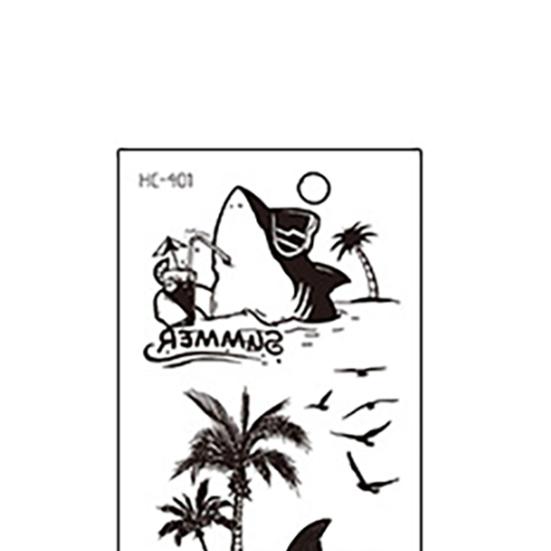 Tatuaje temporare Impermeabile Rezistente la transpirație Hârtie Autocolant tatuaj impermeabil pentru exterior