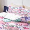 My Melody 3-Piece 1 Quilt Cover One Piece Bedding Set Comforte Luxus Exquisite Birthday Gift Polyester Home Decor