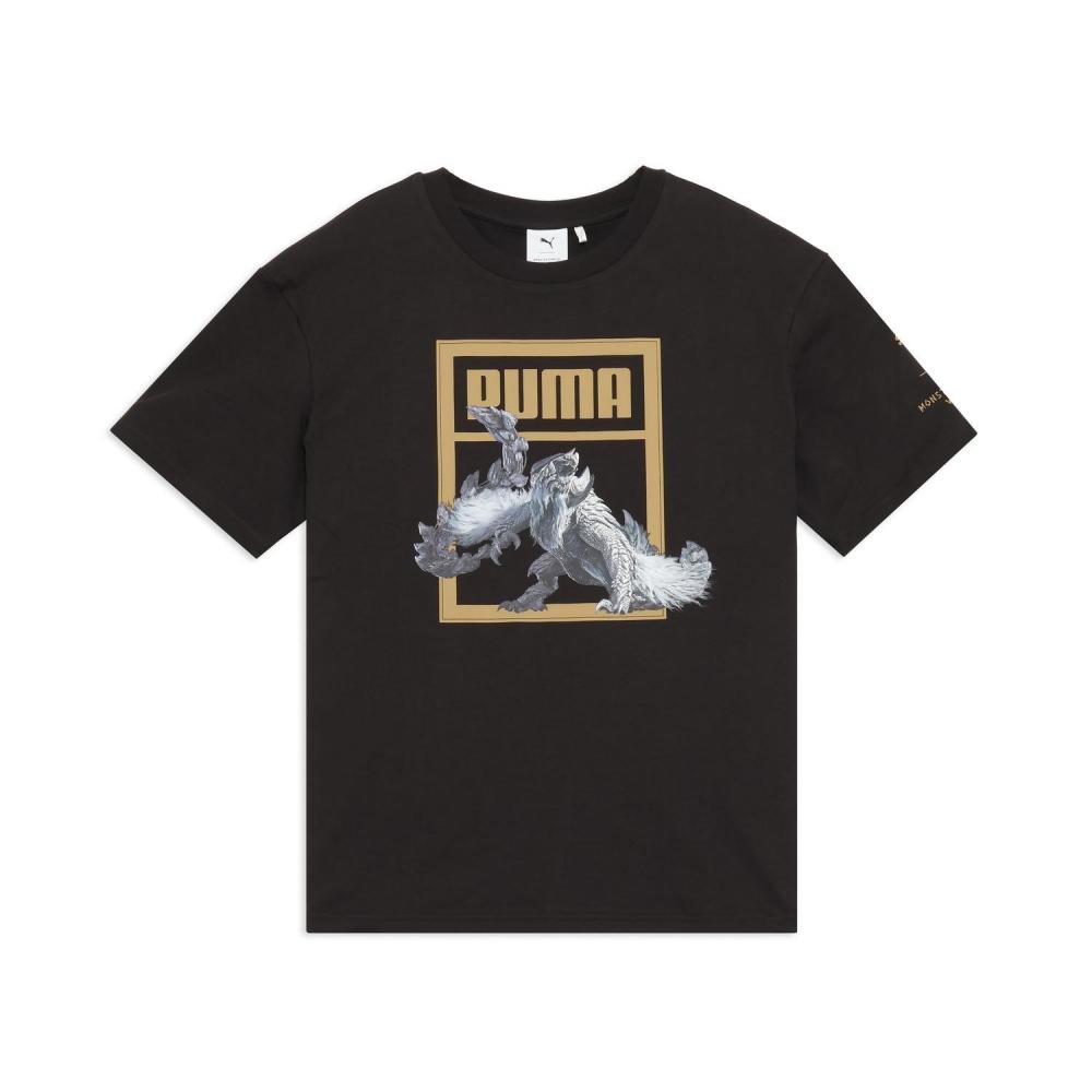 PuMa M Monster Hunter Wilds Ss Tee 636486 01bk