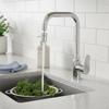 Cold Water Mixer Tap WaterContainment Single Handle Kitchen Faucet BrassBuilt Gooseneck