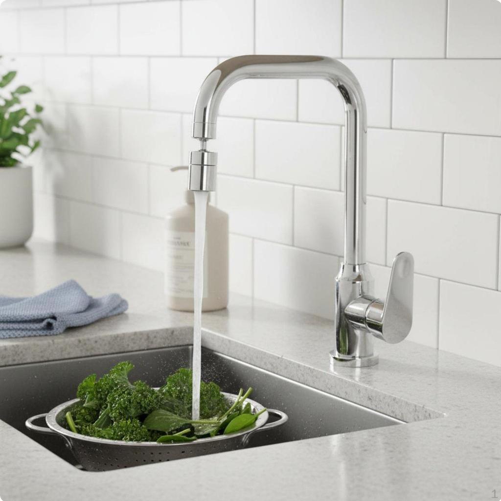 Cold Water Mixer Tap WaterContainment Single Handle Kitchen Faucet BrassBuilt Gooseneck
