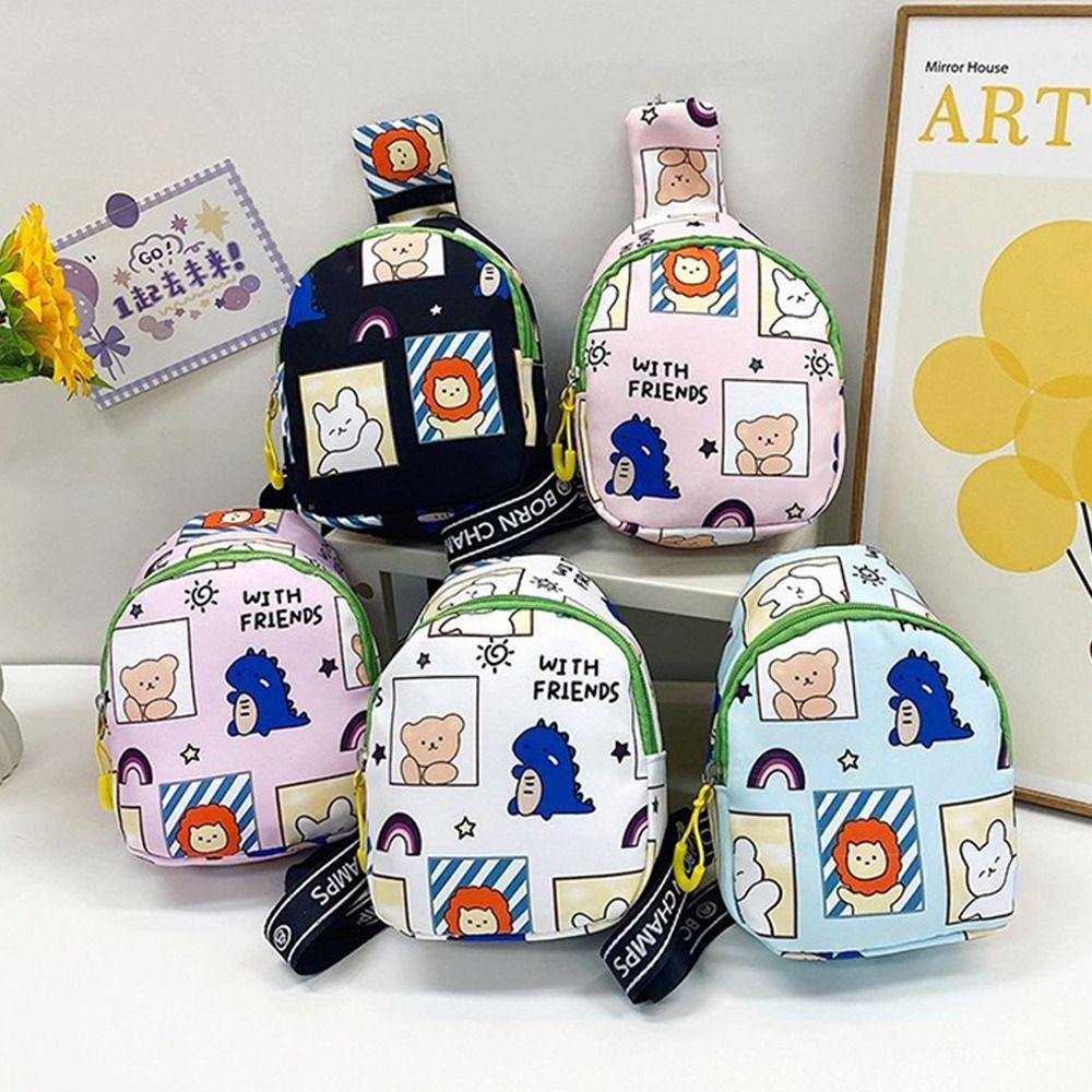 

Nylon Children s Bags Portable Cross-body Bags Fashion Mini Chest Bag Outdoor Travel