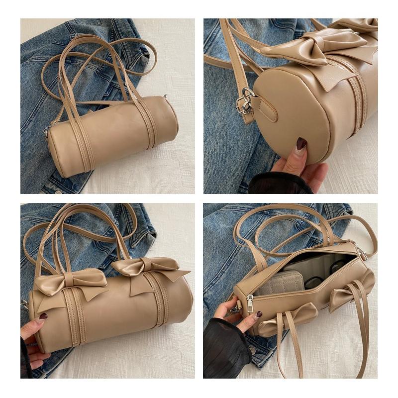 2026 New Model Features Niche High-end Underarm Bag Trendy Bow Design Fashiable Women's Pillow Bag, and A Crossbody Handbag