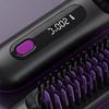 Wireless Negative Ion Straightening Comb with 2 In 1 Volumizing Design Portable Rechargeable Hot Hair Brush for Travel Lightweight Electric Styler
