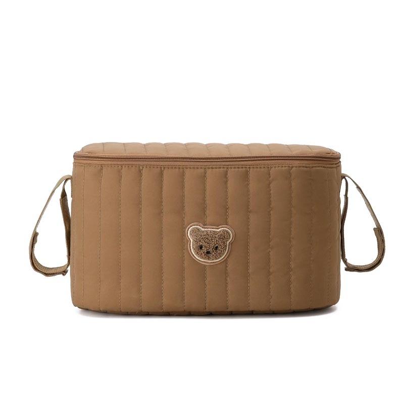 Mommy Bag Korea Cute Bear Portable Multifunctional Stroller Nappy Bag Soft Maternity Storage Bags Baby Diaper Organizer