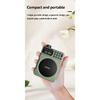 Mini Digital FM Radio HD Display 76-108mhz Radios Wireless Bluetooth 5.3 Speaker Portable Voice Amplifier with TF Card USB Slot