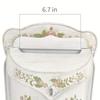 Wall Mount Mailboxes for Outside Vintage Mail Boxes for House Floral Metal Door Mailbox Drop Box Nostalgic Home Decorative