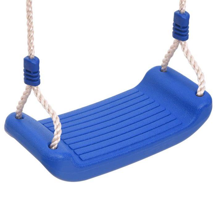 VidaXL Swing Seat with Rope Ladder and Climbing Stones, Garden Swing Seat, Swing Seat 91695