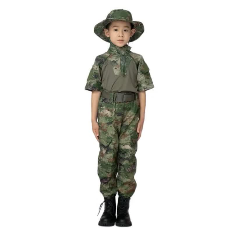 Children's Camouflage Combat Uniform Set