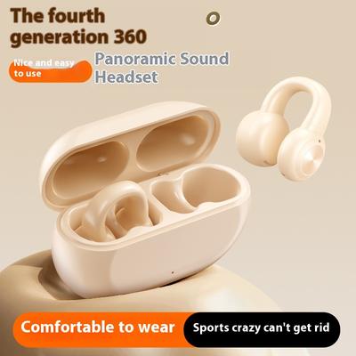 Bone Conduction Bluetooth Headset Ear Clip Wireless Non-In-Ear Sports Headset
