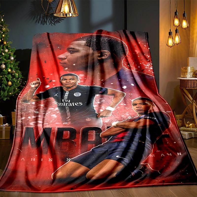 Fußballstars Celebration Decke Leicht Ideal Bettdecke Perfekt für Reisen, Camping, Wohnzimmer, Büros, Sofas, Fan Weihnachtsgeschenk