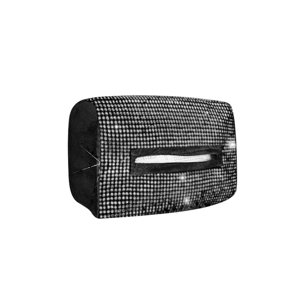 Diamond Car Tissue Box Universal Auto Interior Paper Towel Storage Bag Tissue Holder Auto Seat Back Headrest Hanging Paper Bag