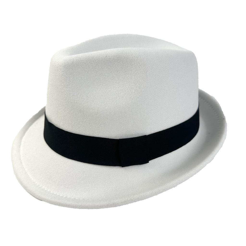 Hat New Flanged Top Hat Black Classic British Jazz Hat Ladies Wool Top Hat Felt Hat