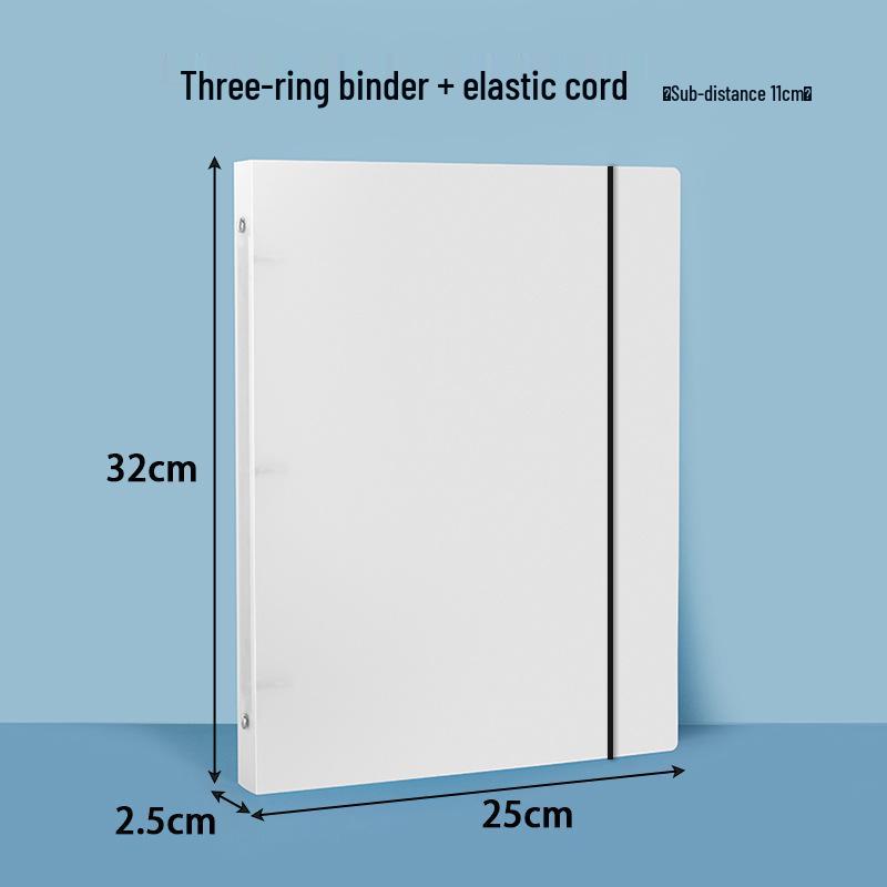 Tadpole Clip Double-Opening A4 File Folder with 108mm Hole Spacing