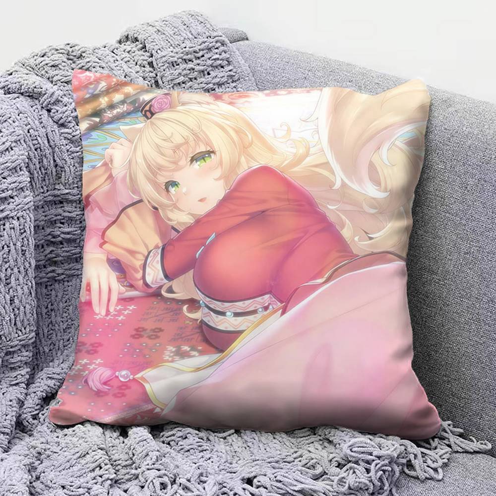 Nekopara Anime Girl Game  Home Sofa Cushion Covers and Aecorative Custom Pillow Covers