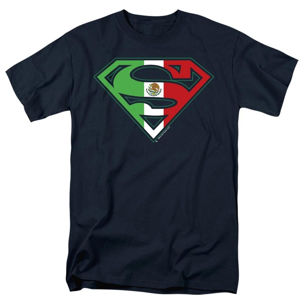 DC Comics - Superman - Mexican Shield - Unisex Short Sleeve Children s T-shirt - Blue 140