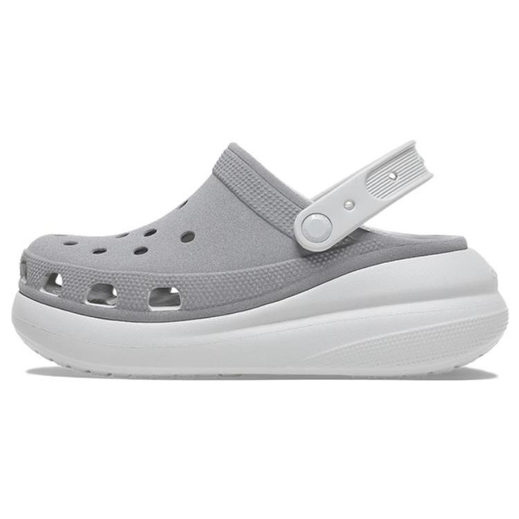 (WMNS) Crocs Crush Reflective Clogs  Grey White  Women s 209209-1LP EU 41-42