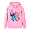 Children's Fall and Winter Casual Comfortable Sweatshirt Boys Girls Cartoon Cute Print Fashion Warm Hoodie