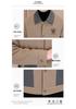 Men's Cotton-Padded Lapel Jacket - Thick, Warm, Casual Wear for Autumn and Winter