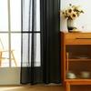 1/2 Stück Tunnelzug Voile Gardine Türvorhang Schattierungen Wohnzimmer Schlafzimmer Küche Dekoration