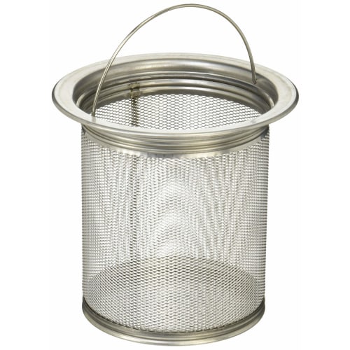 SANEI Sink Drain Stopper Basket, Catches Fine Debris, Stainless Steel, for BL-Specification Sinks, H650AF, Silver