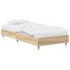 Bed Frame Sonoma Oak 80 X 200 Cm Particleboard
