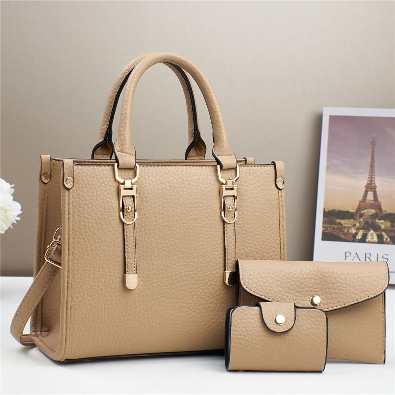 

Premium sense large capacity handbag women s new trend fashion versatile shoulder messenger bag light luxury niche Length 28 width 13 height 22cm абрикосовый