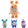 Oddbods Peluche Morbido Coccoloso da 18cm Newt Bubbles Pogo Zee Jeff Fuse Slick Per un Comfort Accogliente