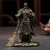 Gold Chinese Feng Shui Guan Gong Buddha Statues Handmade Resin Crafts Big Buddha Sculpture Figurines Home Decoration