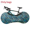 Bike Elastic Anti Dust Cover Indoor Bicycle Storage Bag Garage Wheel Chain Cover