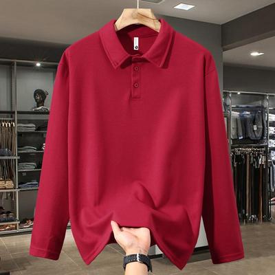 Plus Size 5XL-13XL Autumn Oversize Long Sleeve Tops for Men POLO Pullovers Casual Men's Sweatshirts