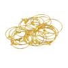 40Pcs Round Beading Hoop Earring Hook Connectors DIY Findings Silver+Golden