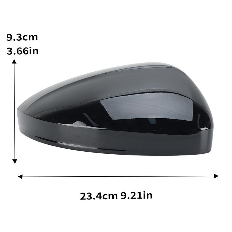 Rearview Mirror Housing Cover Cap For Volkswagen Tiguan 2008 2009 2010-2017 Glossy Black Side Mirror Cover Cap Car Accessories