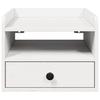 Nightstand Set of 2 White 38 x 36 x 29.5 cm Solid Pine Wood