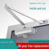 Automatic Hydraulic Door Closer with Rebound for Fire Doors - No Drilling Required