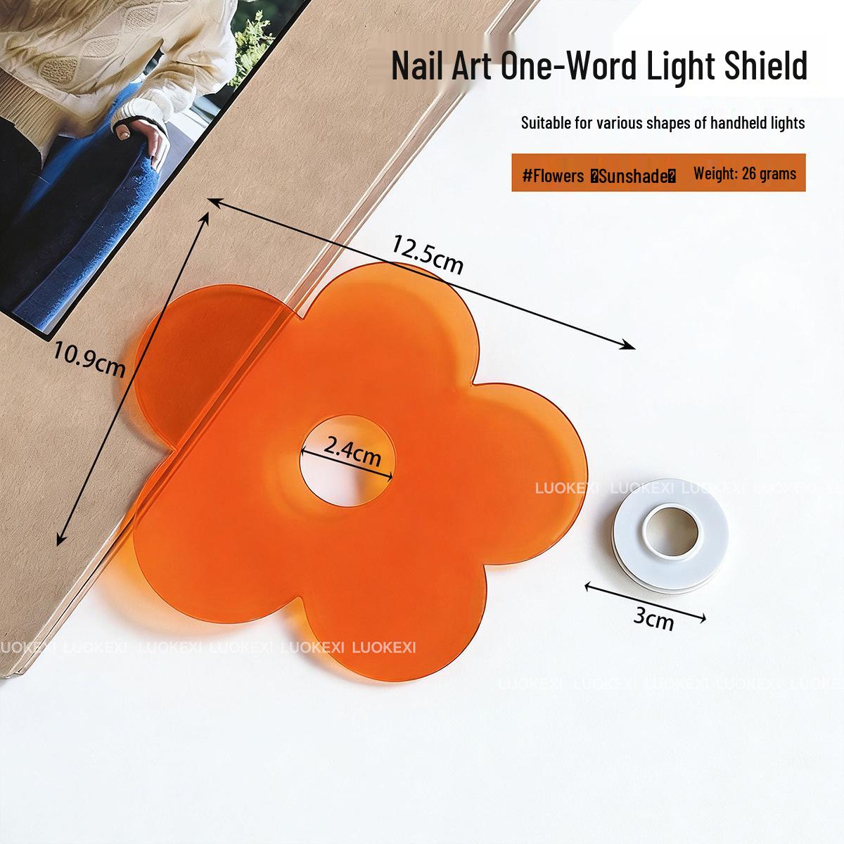 

Nail Art Shield: High-Transparency, Blue Light Blocking, UV Protection Lamp Board